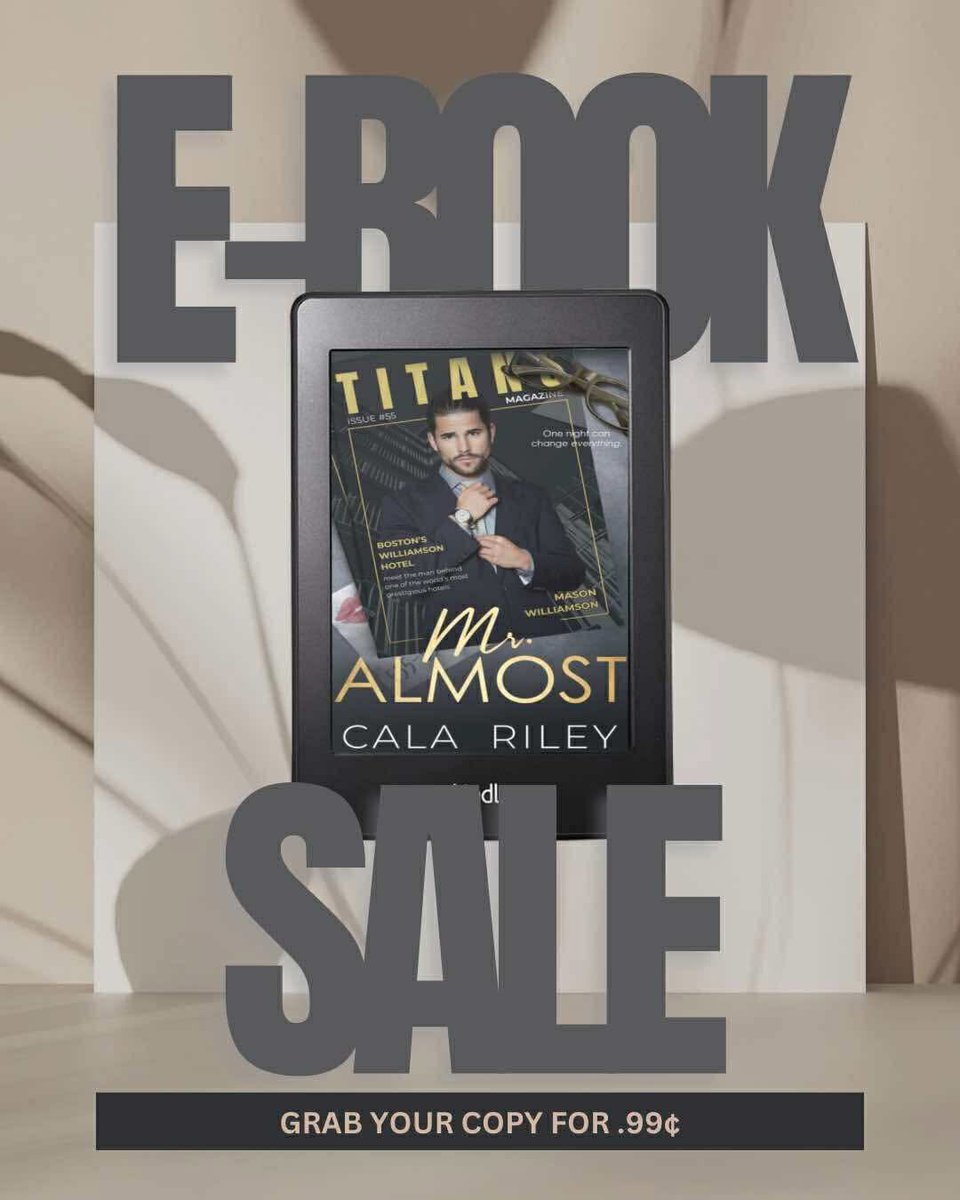 missbrandibea's tweet photo. โค๏ธOne unforgettable night. One life-changing secret.โค๏ธ
Mr. Almost E-book is currently one sale for 99 pennies!
Grab your copy here: https://t.co/4LwpUkVdHg
*only on sale for a limited time, May 21st- May 27th*
#CalaRiley #MrAlmost #ebooksale #billionaireromance #nowlive https://t.co/6LLO0ShnQY