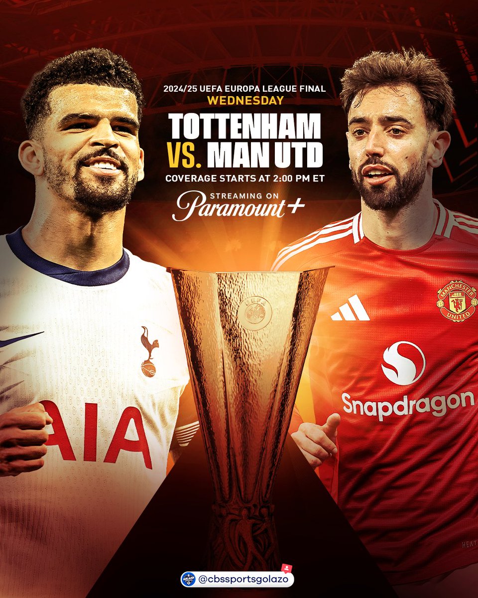 Tottenham. Manchester United. European Final. ⚔️

EVERYTHING on the line for two of the biggest clubs in the world 😳