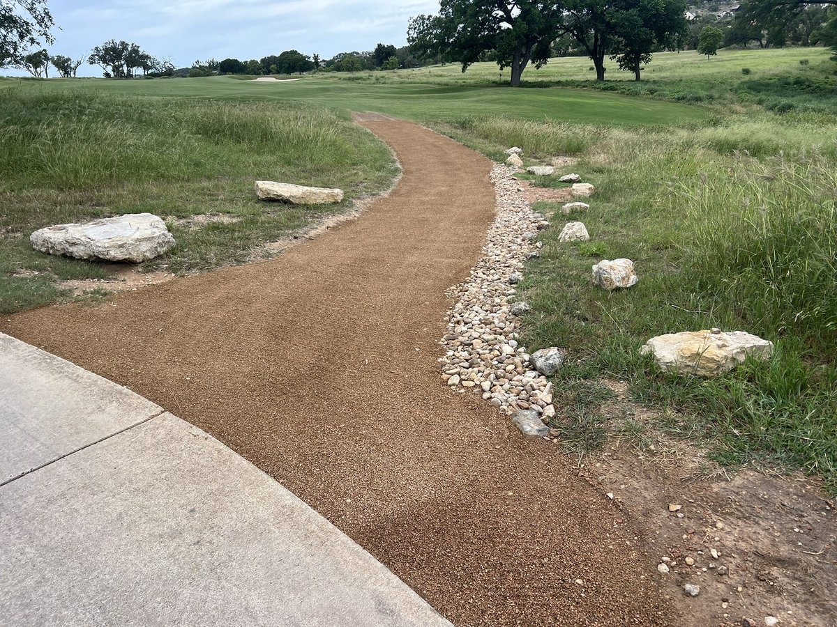 Jonathan Weston (@jonwestonturf) on Twitter photo Small improvements matter! Did this work while we were closed yesterday. Fixed up this path headed to the red tees so it’s functional and no longer an eye sore! <a href="/pjoy23/">Patrick Joy</a> Small improvements matter! Did this work while we were closed yesterday. Fixed up this path headed to the red tees so it’s functional and no longer an eye sore! <a href="/pjoy23/">Patrick Joy</a>