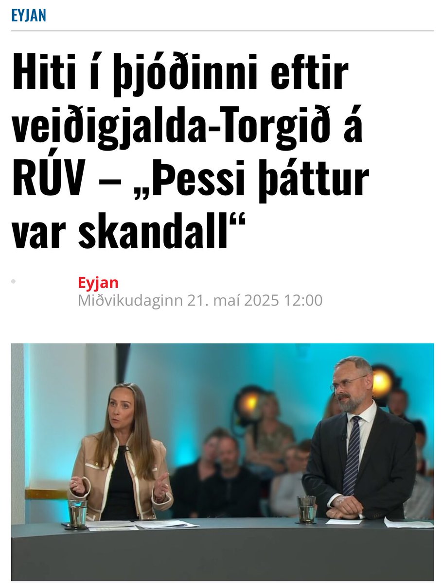 Nú sá ég ekki þáttinn í gær en gef mér af lestri fyrstu efnisgreinar þessarar fréttar að <a href="/heidrun_lind/">Heidrun</a> hafi borið af, slík eru fúlheitin.