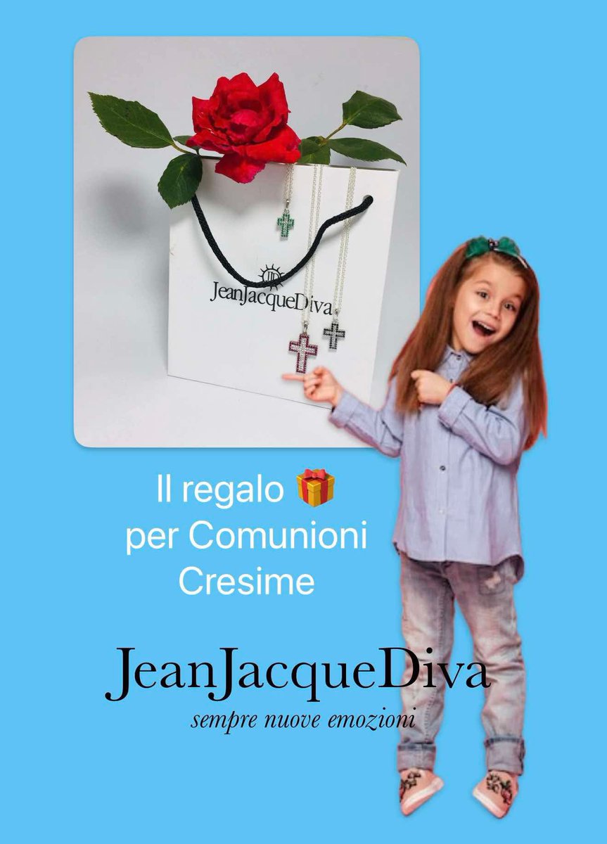 JeanJacqueDiva's tweet photo. Collane con croci e pavé di zirconi, li puoi acquistare singolarmente, con catenina e orecchino

vediQui https://t.co/8awHc3a5I6

#croci #gioielli #collane #nascita #regali #regalicomunione #regalocomunione #regalocresima https://t.co/LCkzwLpSJq