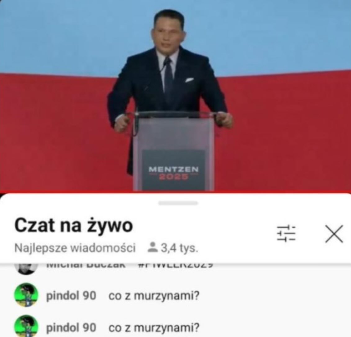 stefegio's tweet photo. @SlawomirMentzen https://t.co/oMzEprz6xz