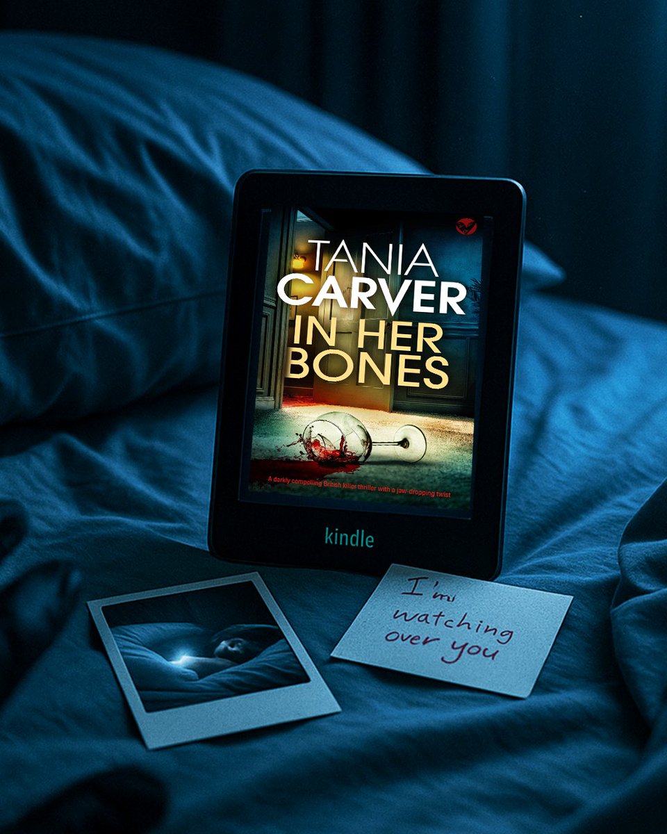 Imagine waking up and finding a photo of yourself asleep . . .
Taken by someone who broke in. Who stood over you. Who’s planning to come back. You’d never sleep again.
Neither will Suzanne Perry.
In Her Bones by Tania Carver — 0.99 now:
🔗 geni.us/in-her-bones-fb