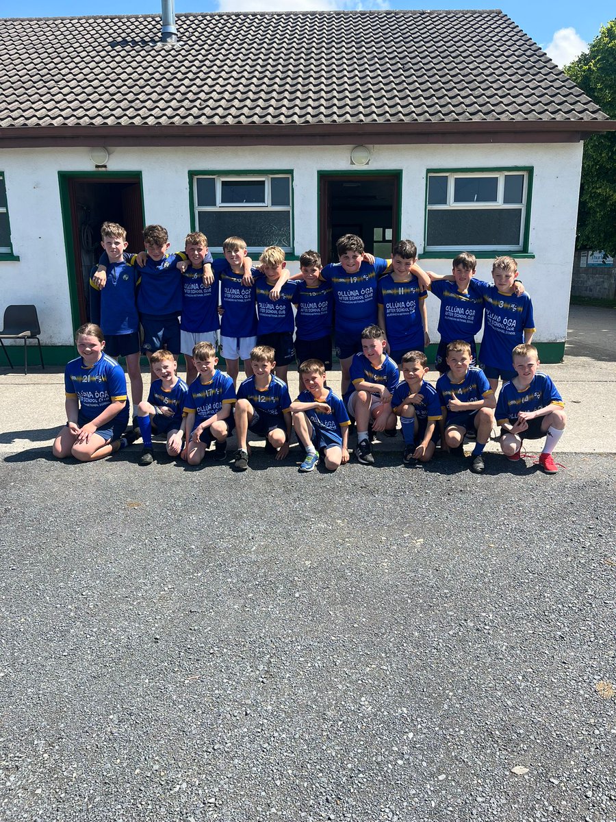 Well done to our super u11s who had a great win over a strong Cappawhite side today in the county semi final. We will go onto play the final in Semple Stadium in a few weeks time.