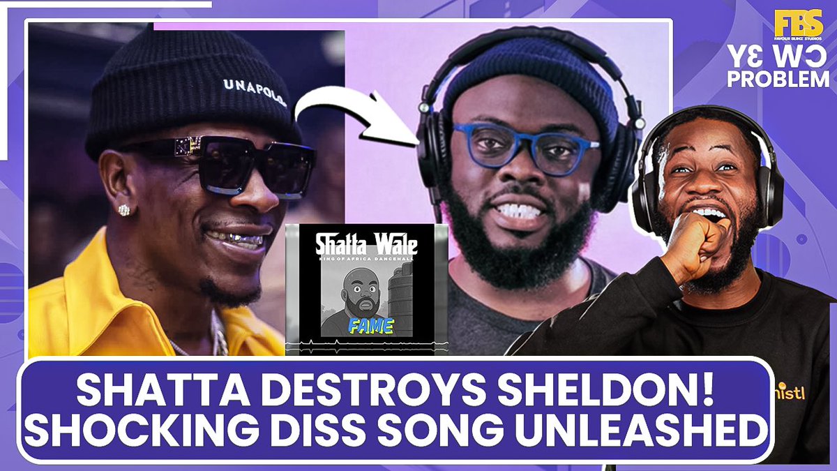 PROBLEM: <a href="/shattawalegh/">SHATTA WALE</a> Destroys Kwadwo Sheldon! 😲 Shocking Diss Song Unleashed! 🔥

youtu.be/IGOPR_xo8cM?si…