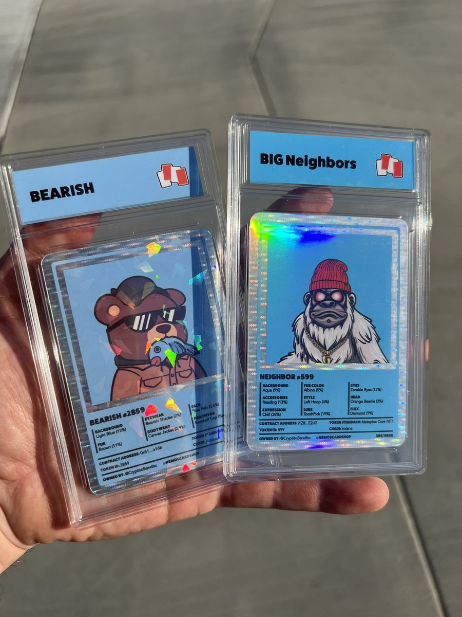 Gm Web3🍀

A very $BIG surprised showed up👀

S/o <a href="/heyitsnemo_/">nemo</a> for hooking it up with the fresh cards😮‍💨

👣