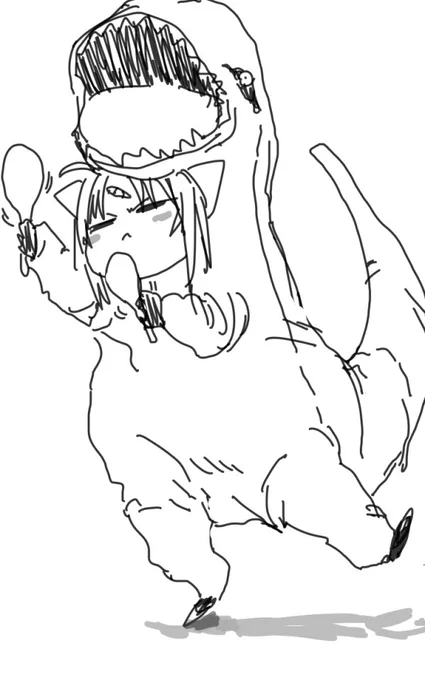 #おしゅいザウルス #すいギャラリー #マラカスくん 