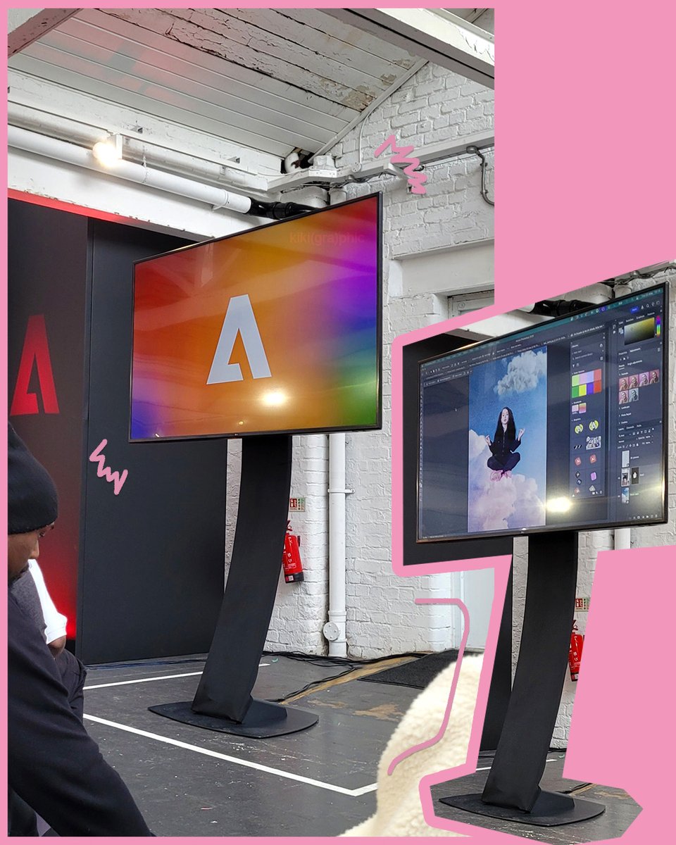 katkenx's tweet photo. super thankful to Adobe for hosting Create Now Birmingham yesterday! met some lovely people, gained some great industry insight, and even gained a cute new notebook and print. ⭐️
#adobe #createnow #GraphicDesign 💖 https://t.co/RBytEuEkqr