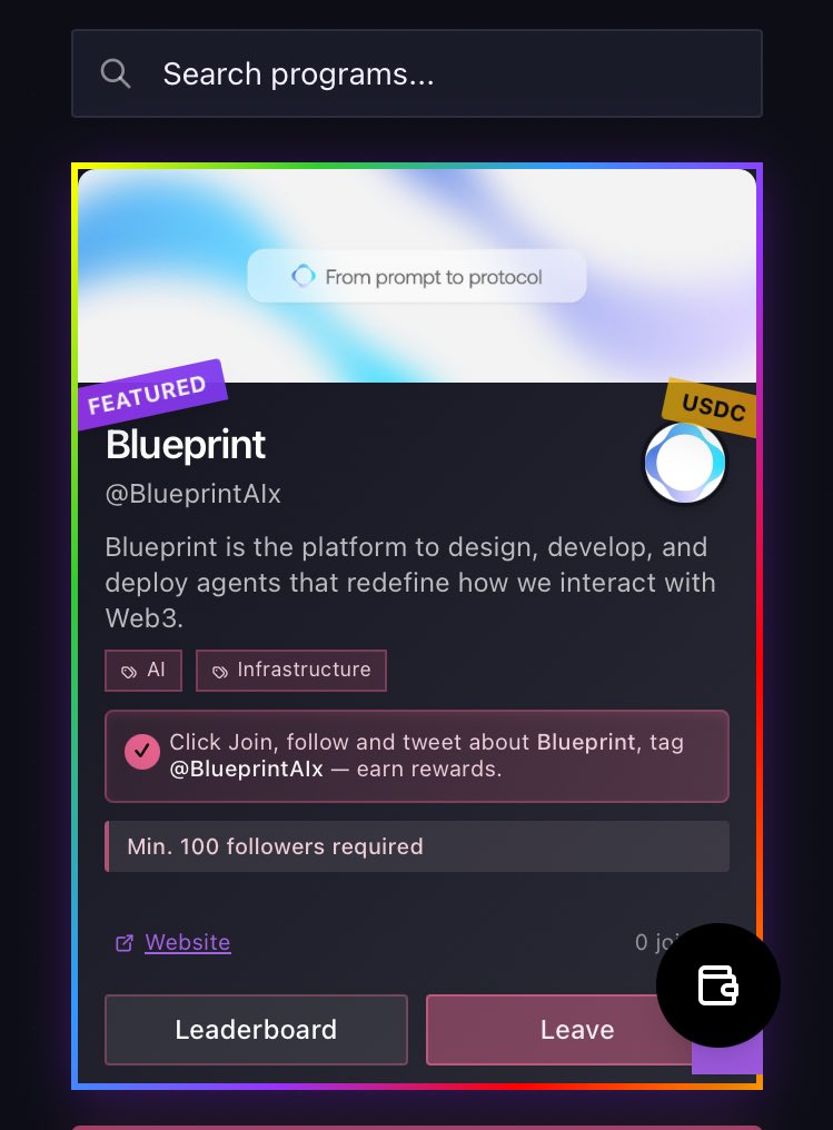 Good evening, Sui community!

Another exciting addition to the Loyalty Programs <a href="/GiveRep/">GiveRep</a> has just dropped: Blueprint. 

It seems you can now harness AI or even create your own. Could this be a monumental step in bridging Sui with AI?

Definitely something to keep a close eye on!