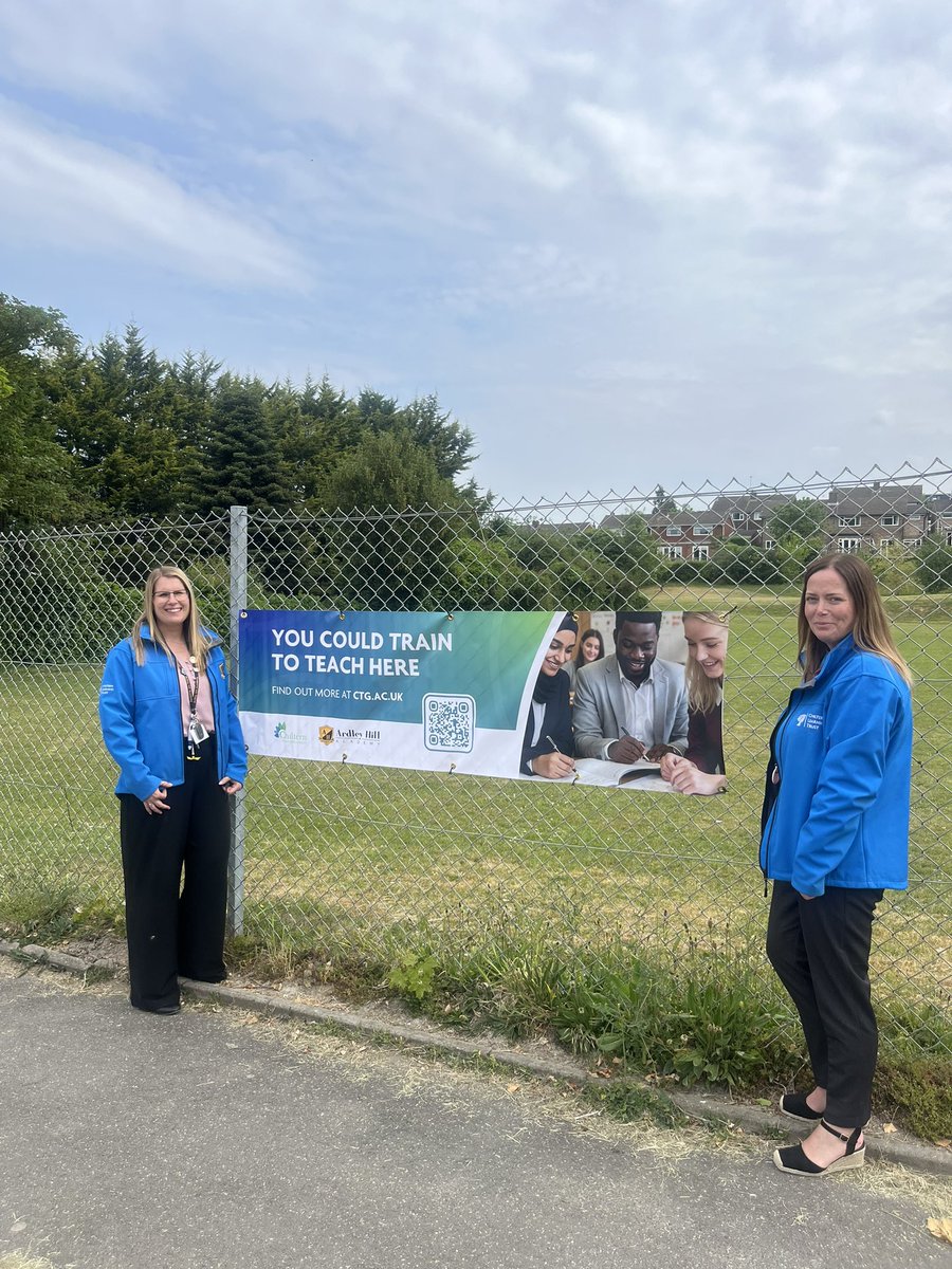 Chiltern Training Group (CTG) (@ctgtraining) on Twitter photo We have begun hanging banners on some of our partner schools’ fences, aiming to inspire the next generation of teachers✨
First stop: <a href="/ArdleyHill/">Ardley Hill Academy</a> - thank you! We have begun hanging banners on some of our partner schools’ fences, aiming to inspire the next generation of teachers✨
First stop: <a href="/ArdleyHill/">Ardley Hill Academy</a> - thank you!