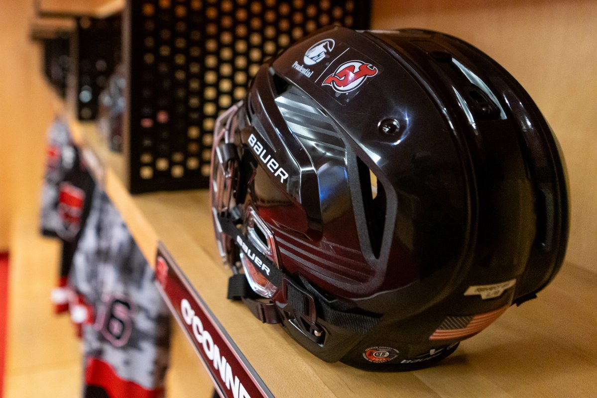 x – New Jersey Devils (@njdevils) on Twitter photo Brand new <a href="/NJWarriorsHC/">New Jersey Warriors</a> helmets looking fresh!
As part of Military Appreciation Month, we teamed up with our friends at <a href="/Prudential/">Prudential</a> to get the Warriors new buckets. Brand new <a href="/NJWarriorsHC/">New Jersey Warriors</a> helmets looking fresh!
As part of Military Appreciation Month, we teamed up with our friends at <a href="/Prudential/">Prudential</a> to get the Warriors new buckets.