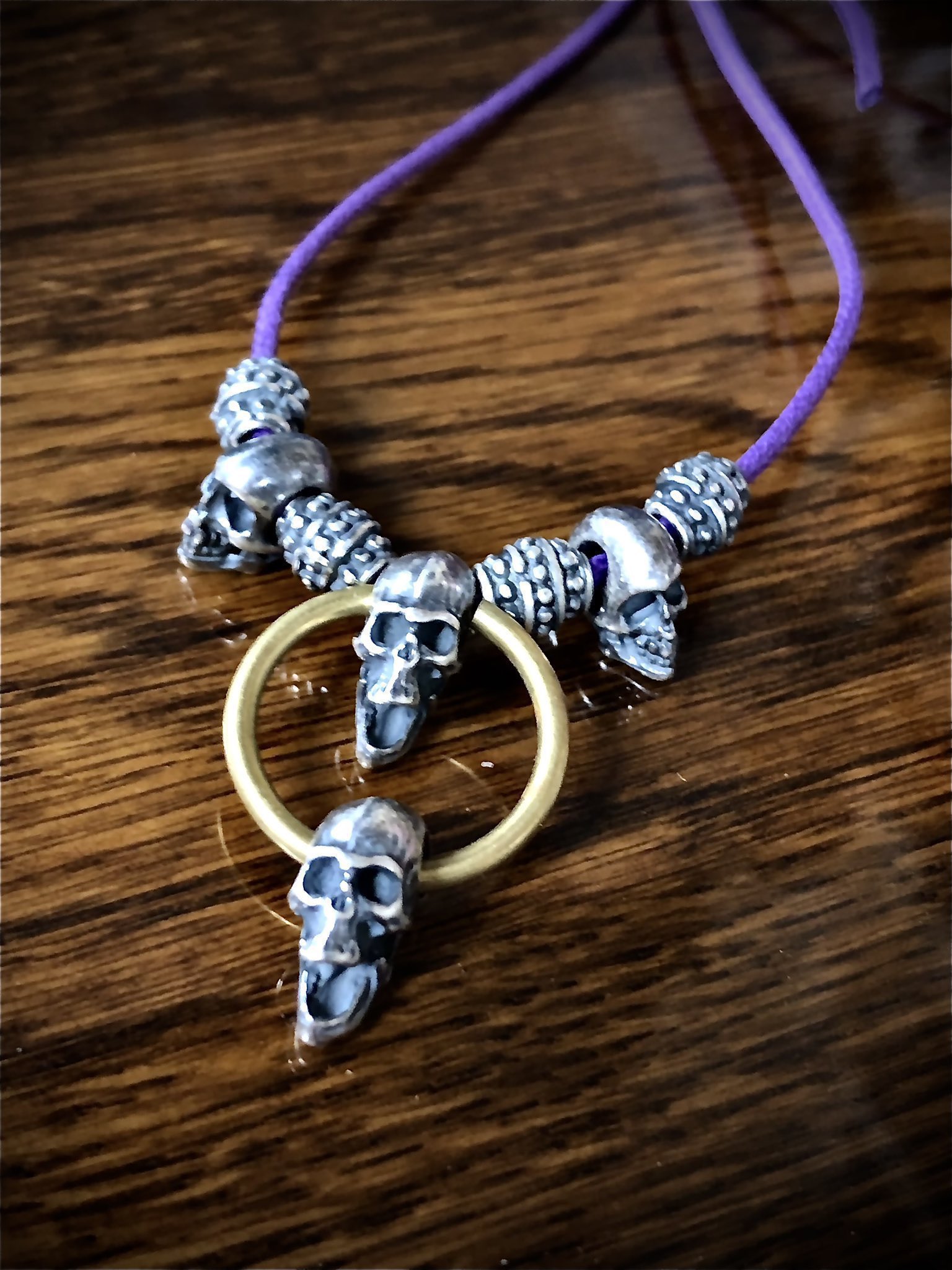 最終値下げ　ネクロマンス XJAPAN hide スカルネックレス ネクロマンス スカルネックレス hide着用 最終値下げ ネクロマンス