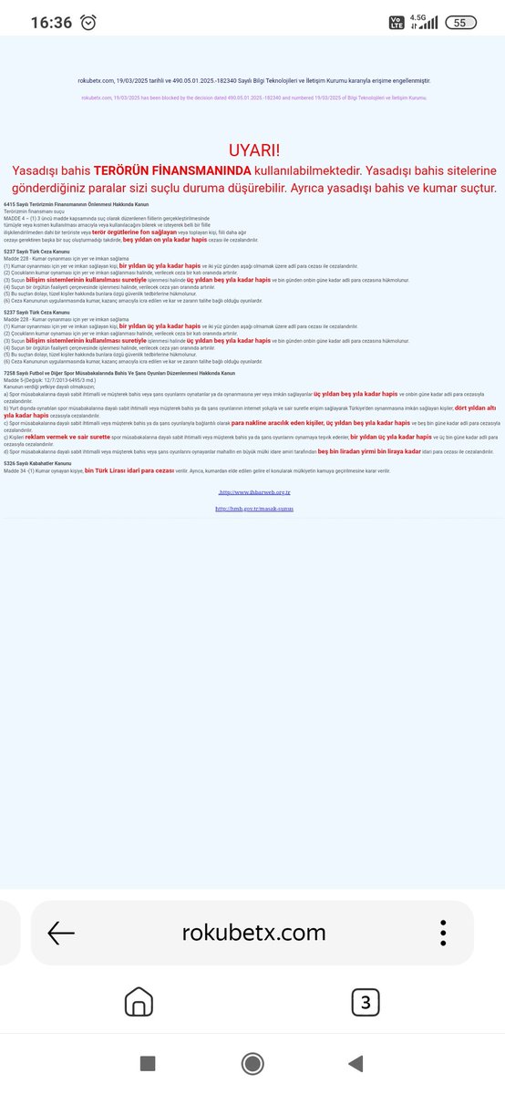 Devlet biz para kazanınca böyle diyorlar Demirören anamızı ağlattı nesine misli vs diyer siteler kumar oynatıyor teröre gitmiyormu devlet oynatinca suç degil Demirören pislçi oynatirken bir şey yok iddia 50 20 TL de banka kesiyor