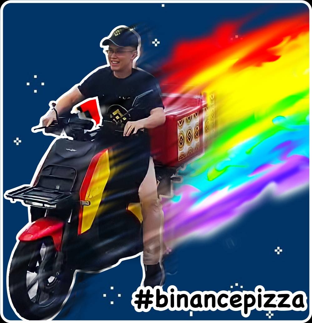 smartinbinance's tweet image. With that delivery boy nothing is impossible 
#BinancePizza 
0x09e3C39a3E626747C671d952B8b5f3Ef8973c54F