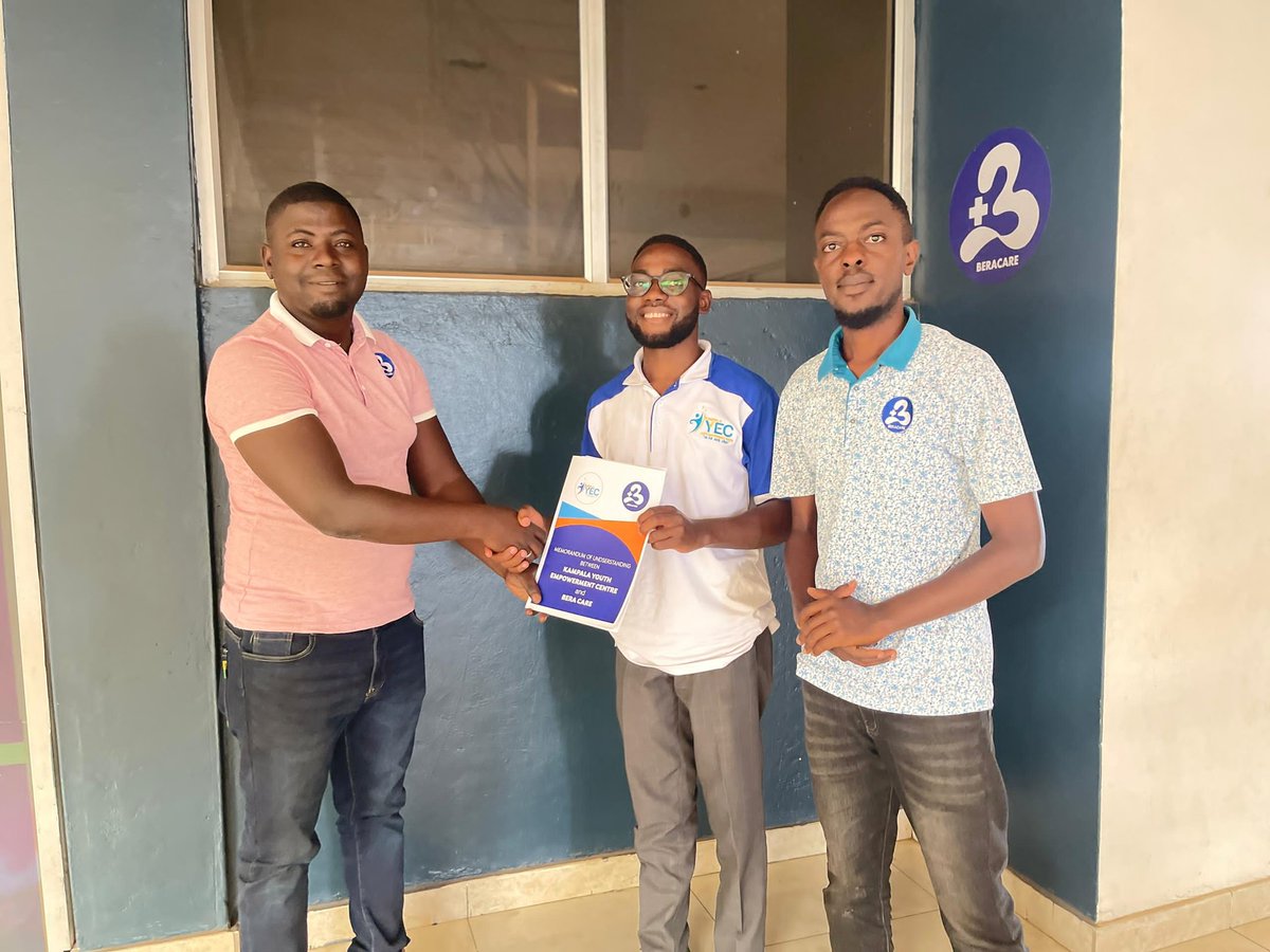 KampalaYec's tweet photo. #InterestingTimes ahead: We have signed an MOU with Bera Care to deliver a campaign dubbed #CityKuCity where we shall traverse the country reaching young people through integrated community health outreaches. #Partnerships #OliSafe?? https://t.co/ZSlDhB0Ayv