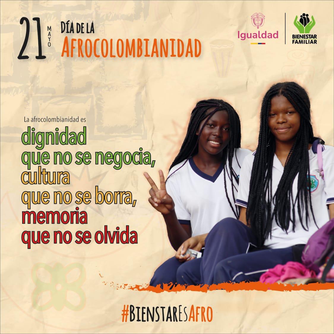 📅Este 21 de mayo se cumplen 174 años de la abolición de la esclavitud en Colombia. El aporte de la afrocolombianidad ha enriquecido la cultura, el lenguaje, la identidad nacional y la construcción de la nación.👩🏾👨🏿👦🏿👧🏿💚💪🏿✨️