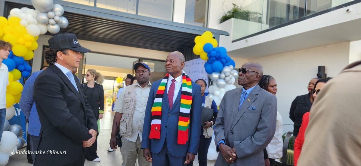 ZiFM Stereo News (@zifmnews) on Twitter photo A new chapter begins!
Local Government Minister Daniel Garwe officially broke ground on a stunning new Aparthotel, set to be managed by Radisson Hotel Group in partnership with <a href="/WestPropZim/">WestProp Holdings</a>.
Pictures by <a href="/ChrisChibvuri/">Kudakwashe Chris Chibvuri</a> A new chapter begins!
Local Government Minister Daniel Garwe officially broke ground on a stunning new Aparthotel, set to be managed by Radisson Hotel Group in partnership with <a href="/WestPropZim/">WestProp Holdings</a>.
Pictures by <a href="/ChrisChibvuri/">Kudakwashe Chris Chibvuri</a>