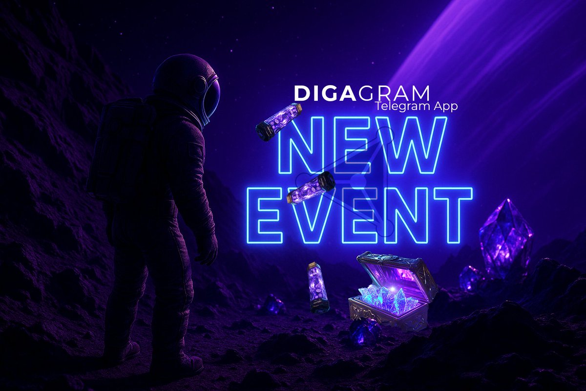 🚀 DIGAGRAM New Event Has Begun!

It’s time to turn your StarDusts into Boxes and Chests!

Start crafting, collecting, and unlocking rewards now, only on the DIGAGRAM Telegram App.

✨ Points have been reset!
If you kept grinding between events and at the end of the last event,