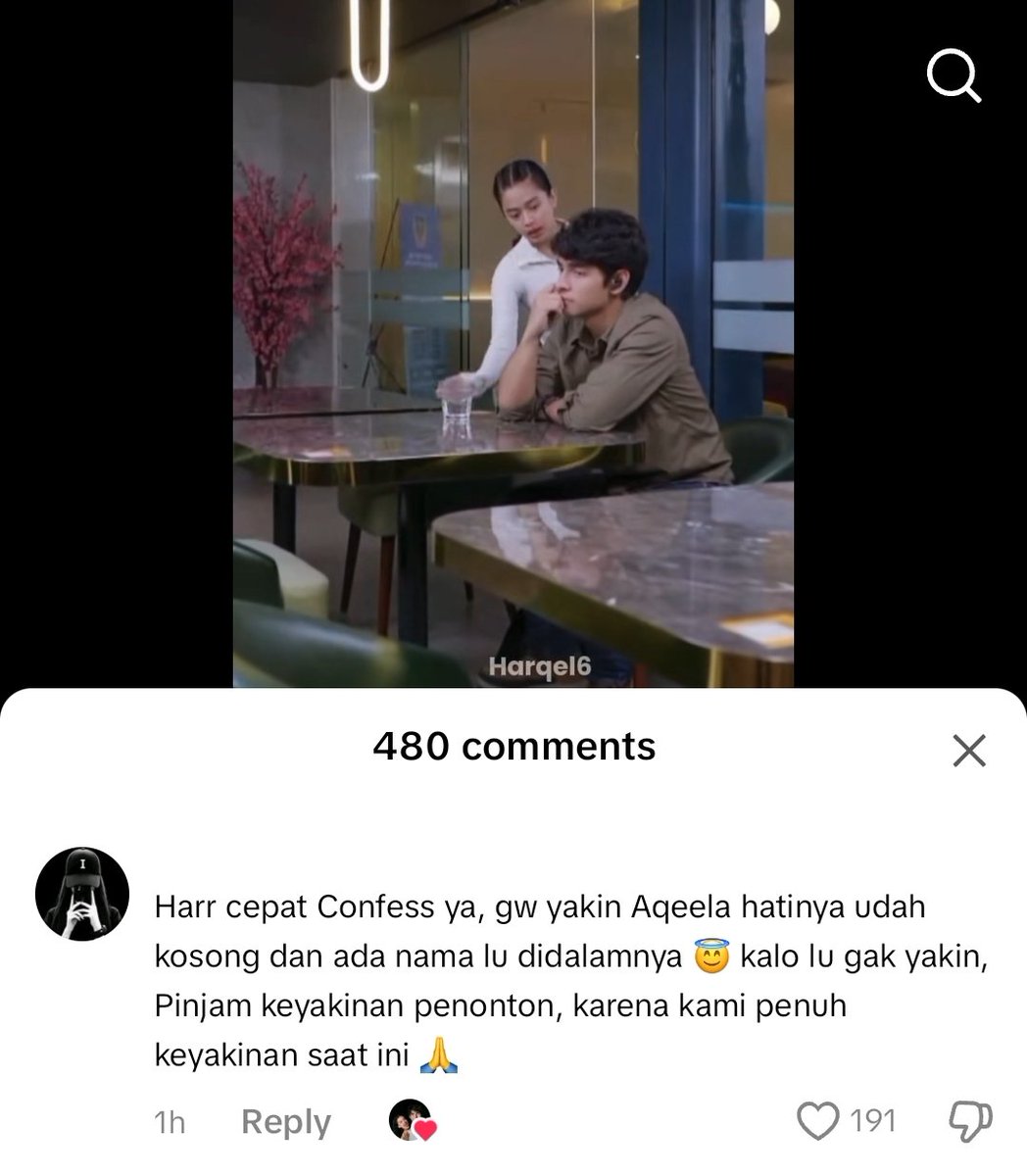 wkwkw ayo har. kalau kamu ga yakin, pinjam keyakinan kami 😭🙏
#harqeel