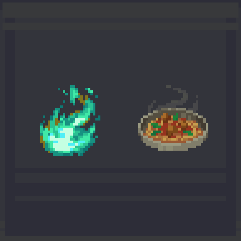 GGrajenowski's tweet photo. They just keep on coming 🔥&amp;🍝
#pixelart #ドット絵 #WeeklyPixelJourney https://t.co/ODd7M1GDof
