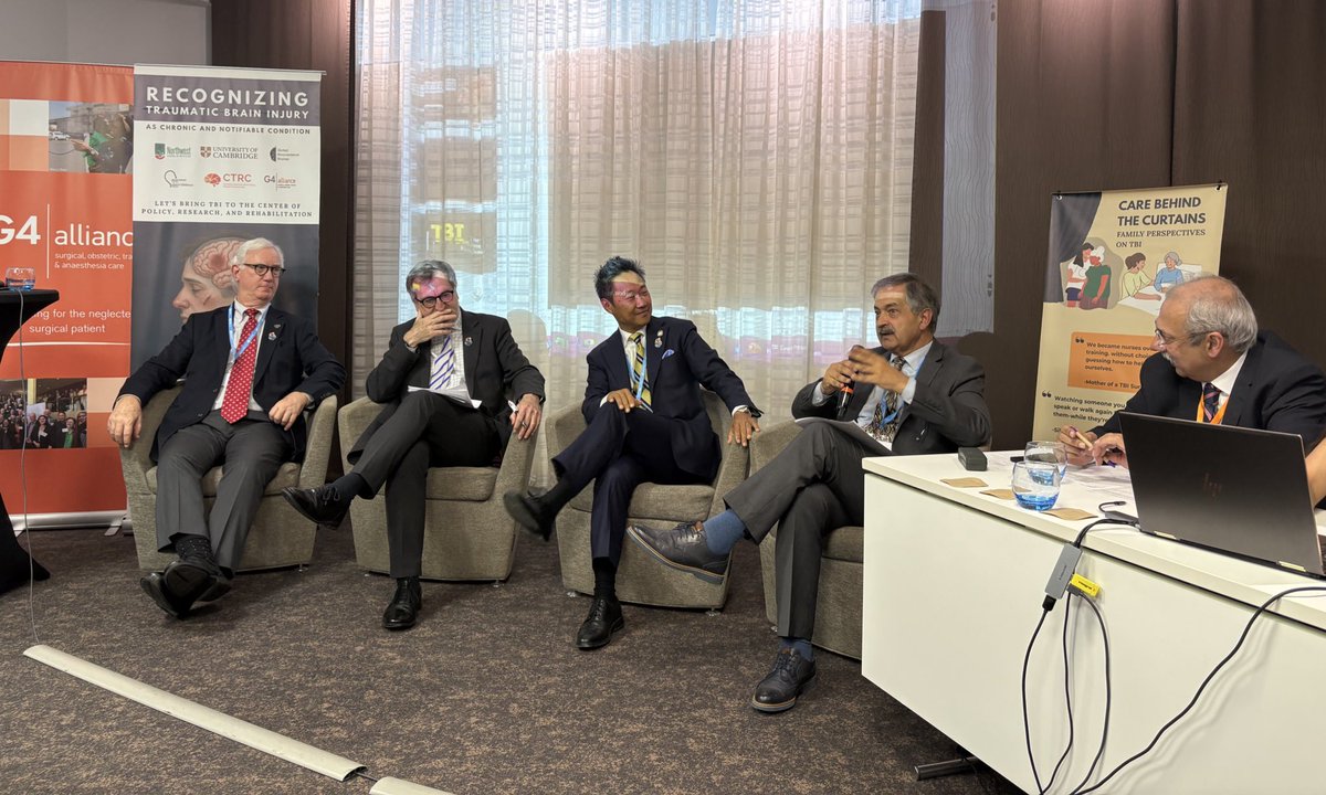 Global Coalition for TBI (@tbicoalition) on Twitter photo Concluding our side event with an expert, international, Intersectoral panel discussion, moderated by our own <a href="/keepark/">Kee Park</a>
#WHA78 #NotifyTBI #ChronicTBI
Outlining next steps in taking action and breaking silos
<a href="/pja_hutch/">Peter Hutchinson</a> <a href="/drwaltjohnson/">Walt Johnson</a> MoH Pakistan Concluding our side event with an expert, international, Intersectoral panel discussion, moderated by our own <a href="/keepark/">Kee Park</a>
#WHA78 #NotifyTBI #ChronicTBI
Outlining next steps in taking action and breaking silos
<a href="/pja_hutch/">Peter Hutchinson</a> <a href="/drwaltjohnson/">Walt Johnson</a> MoH Pakistan