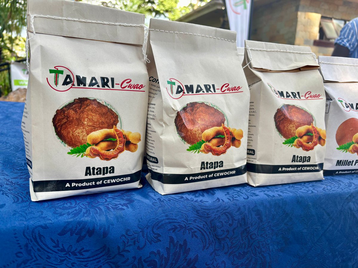🌟 Prep. Empowerment. Exchange in action! <a href="/cewochr/">Cewochr</a>'s tamarind juice &amp; porridge biz is buzzing at the Evening Bazaar. With CUSP 🇪🇺🇩🇪, <a href="/CivFund_/">CIVFUND</a> &amp; German Embassy 🇺🇬 support, 30 jobs created &amp; UNBS certification on the way – supermarket shelves, here they come! 💪#SocialEnterprise