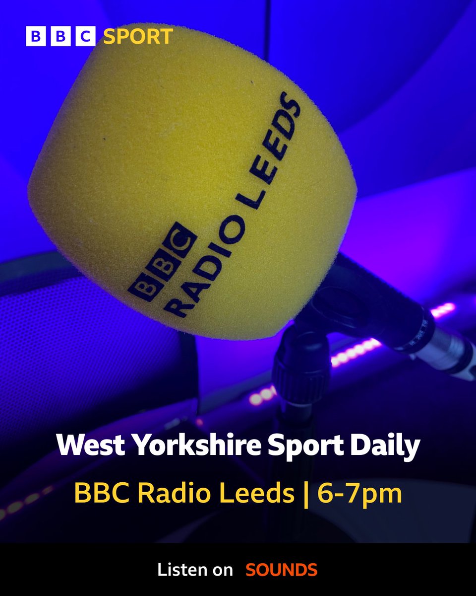 BBC Sport West Yorkshire (@bbcwys) on Twitter photo 🚨 ON NOW!
⚜️ <a href="/WTrinityRL/">Wakefield Trinity</a>'s first ever director of Wheelchair Rugby League <a href="/jimmygittins/">jimmy gittins</a>
🏉 <a href="/SuperLeagueRaw/">Super League Raw</a>'s Dave Cain previews this week's Super League action
💚 We hear about Bowls' Big Weekend
🕕 6pm
📻 <a href="/BBCLeeds/">BBC Leeds</a>
📡 92.4FM | DAB | Online
🌎 bbc.in/3bSj5jt 🚨 ON NOW!
⚜️ <a href="/WTrinityRL/">Wakefield Trinity</a>'s first ever director of Wheelchair Rugby League <a href="/jimmygittins/">jimmy gittins</a>
🏉 <a href="/SuperLeagueRaw/">Super League Raw</a>'s Dave Cain previews this week's Super League action
💚 We hear about Bowls' Big Weekend
🕕 6pm
📻 <a href="/BBCLeeds/">BBC Leeds</a>
📡 92.4FM | DAB | Online
🌎 bbc.in/3bSj5jt