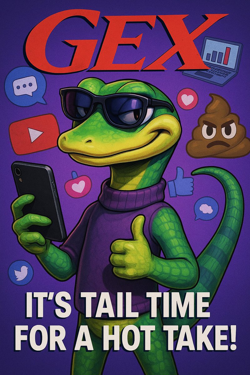 GotstaGeddit's tweet photo. Drop your best Gex shitpost about today’s generation — like if Gex showed up in 2025 and had to deal with TikTok, NFTs, and clout goblins.
I’ll start: 🦎💬
Jake Paul’s career is like a Sweet Baby Inc. DLC nobody asked for — overpriced, pointless, and unplayable after 10 minutes. https://t.co/Rv4ZttkAD0