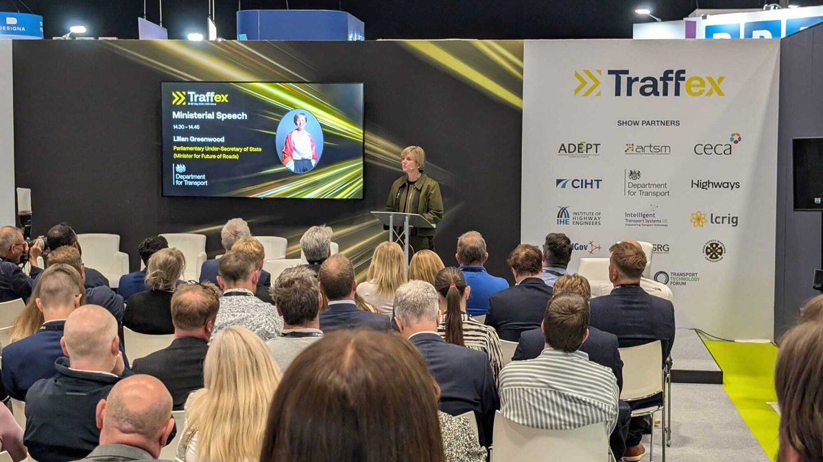 A few snippets from Minister Lilian Greenwood &gt;

DfT want to make roads better and journeys simpler.
Traffic regulation orders are now open with DTROs authorities sending orders into the DFT platform. 12,000 orders are already in the service with over 15 local authorities...

🚦