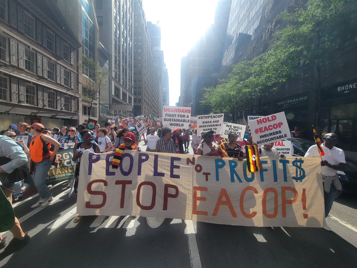 Article43Rights's tweet photo. EACOP is not development, it's devastation wrapped in propaganda.
It displaces families, destroys ecosystems, deepens debt, and fuels climate collapse.
We reject extractive lies &amp; stand for a regenerative future!
#StopEACOP #KCBComplicity #PeopleOverProfit https://t.co/0YQO3x20G4
