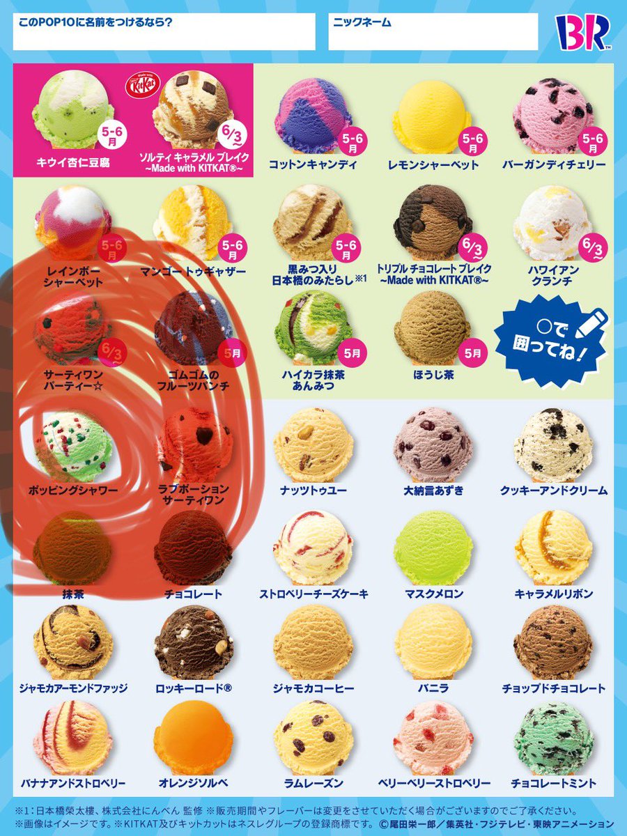 ポッピンシャワー Amazon.co.jp: Baskin Robbins 31 Ice Cream Popping