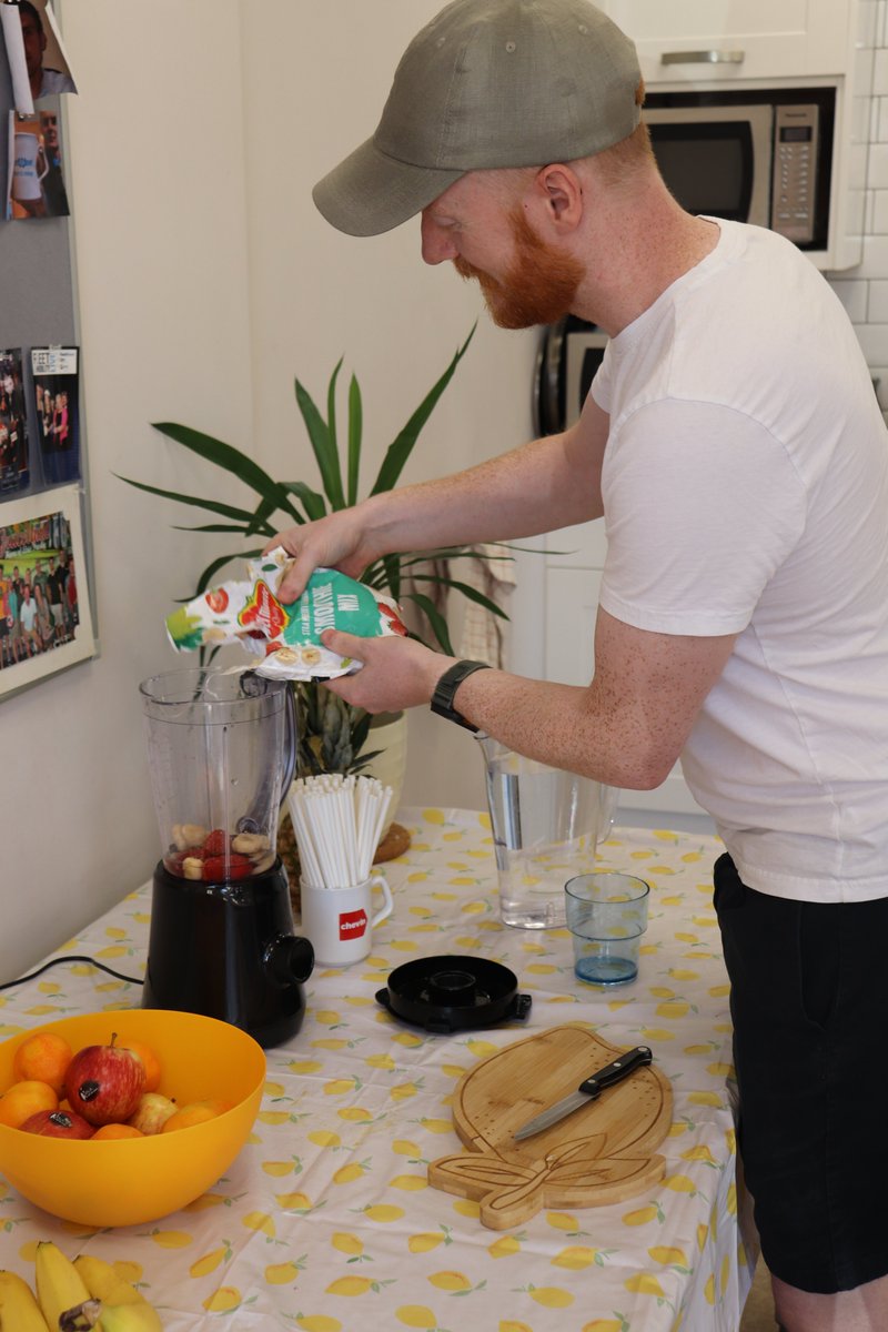 ChevinTweet's tweet image. As part of Wellness Week, we’ve set up a smoothie station in the office - a delicious way to boost health and energy! It’s all about encouraging healthy habits, staying hydrated, and giving our team a tasty pick-me-up during the workday!

#Wellness #WellnessWeek #Smoothies