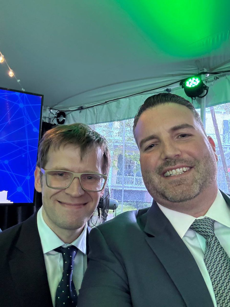 AuraVision_Co's tweet photo. Bob and David connected with some of the most influential figures and companies in digital assets, including one of the original founders of Tether, Brock Pierce, and Evgeny Gaevoy, the founder and CEO of Wintermute, at the NYC Digital Assets Summit, held at the Mayor’s residence at Gracie Mansion.

The event brought together global leaders shaping the future of finance, and LedgerAI was proud to be part of the conversation driving real momentum in the space.

$LEDGER