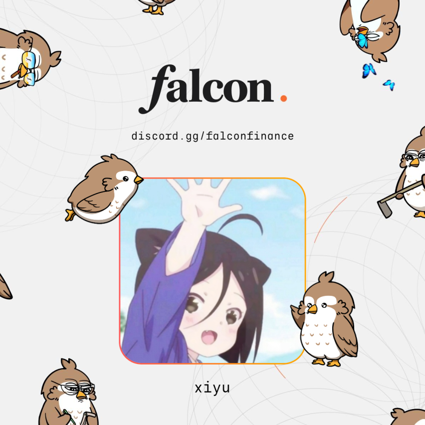 I fly .

I yield better.

I’m an  Falcon.

Making Yield Great Again (MYGA), with <a href="/falconfinance/"></a> 🦅⛽️