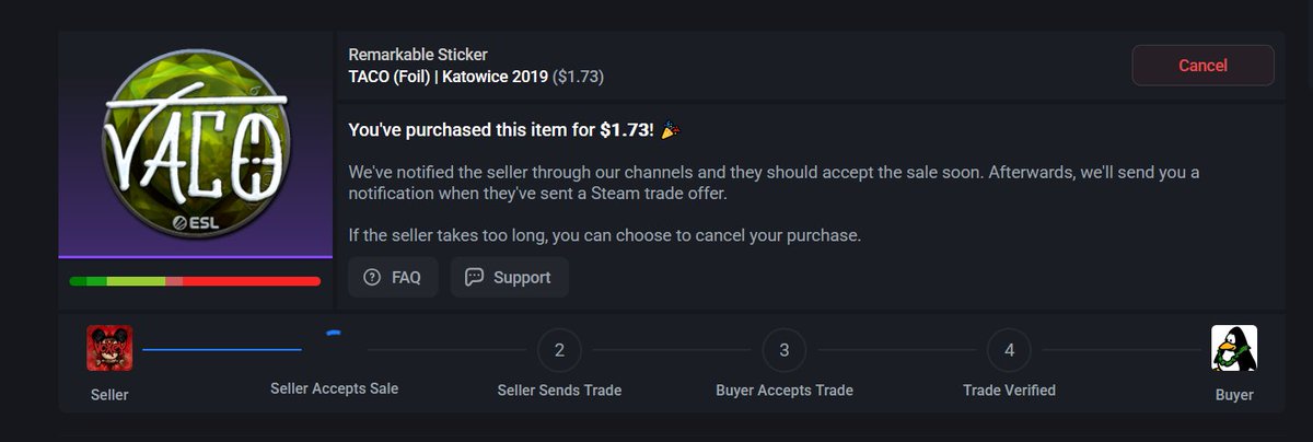 plex_csgo's tweet image. bro stalling over 2 dollars 💀