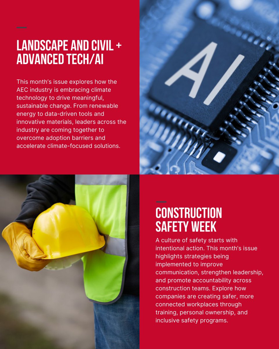highpromonthly's tweet image. What’s inside our May issue? 

Innovation, resilience, and a safer industry.

📖 Don’t miss the full read: high-profile.com/issue/may-2025/

#MayIssue #ConstructionTech #SustainableDesign #SafetyWeek #HighProfile