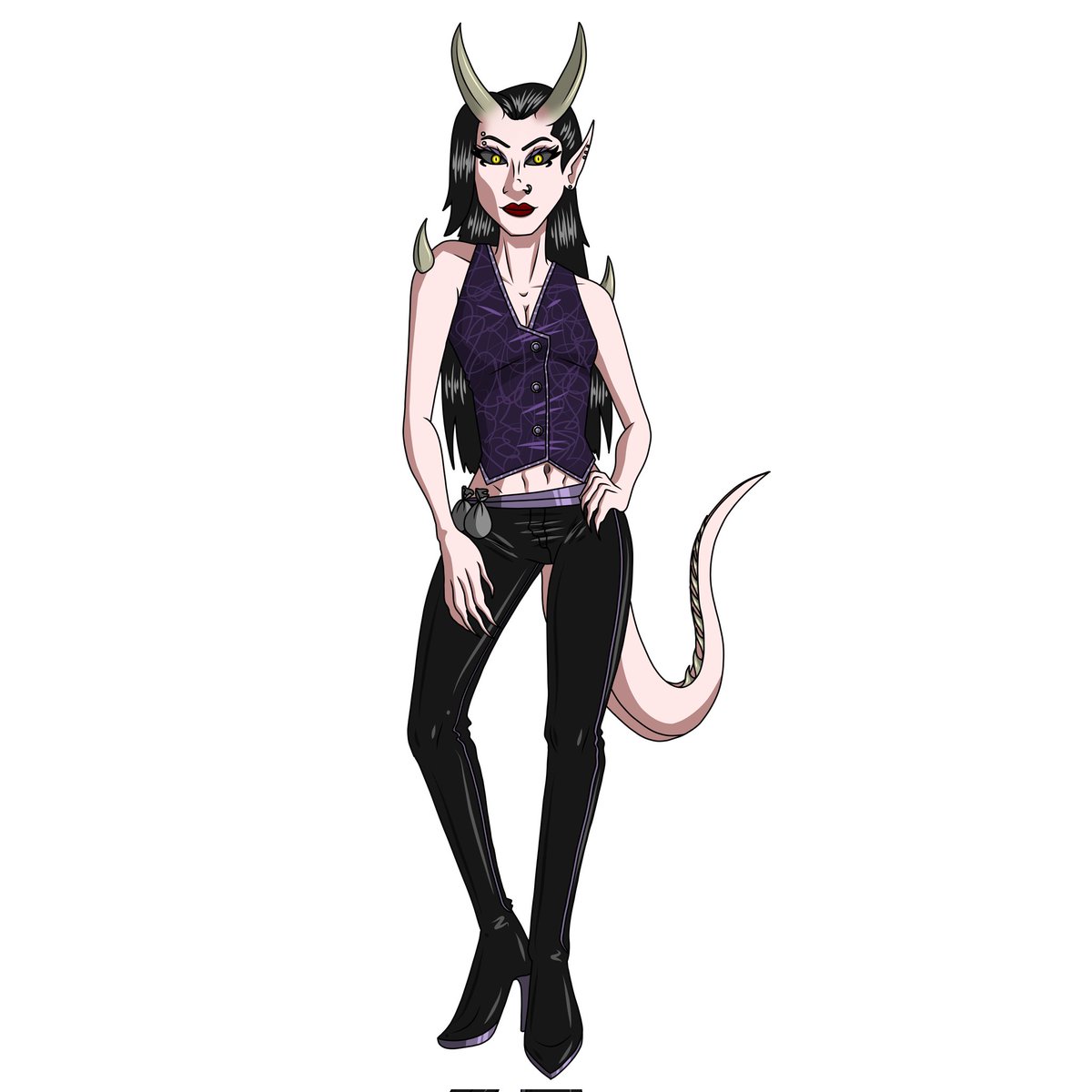 GerGalskap's tweet photo. Hers'ha Venrazs, personaje para mi próxima campaña de DnD https://t.co/fZ6UIKQVHk