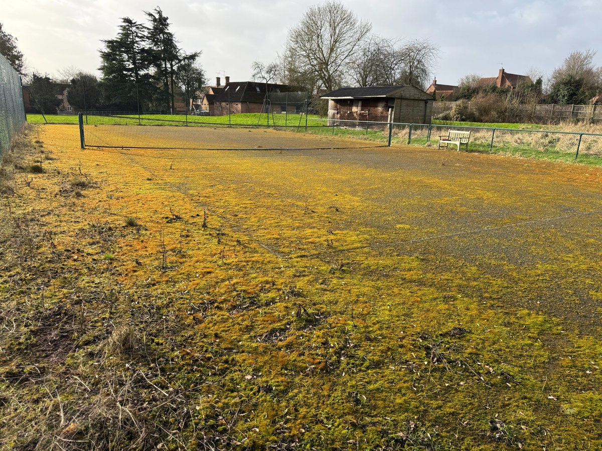 Sportssurfacing's tweet image. We can perform miracles........... Who would of thought that this old, neglected tennis court could be saved - we did! Our complete renovation process involving 'blood, sweat, but no tears', achieved an incredible result for our client near Nottingham.