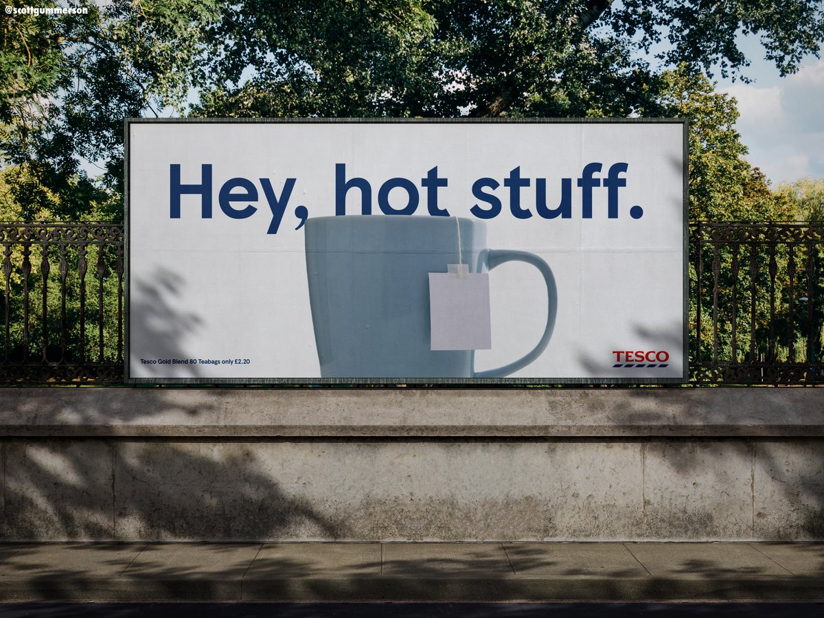 One Minute Brief of the Day: Create posters to advertise your #FavouriteTeabags for #InternationalTeaDay <a href="/Tesco/">Tesco</a> <a href="/OneMinuteBriefs/">One Minute Briefs ⏱️</a>