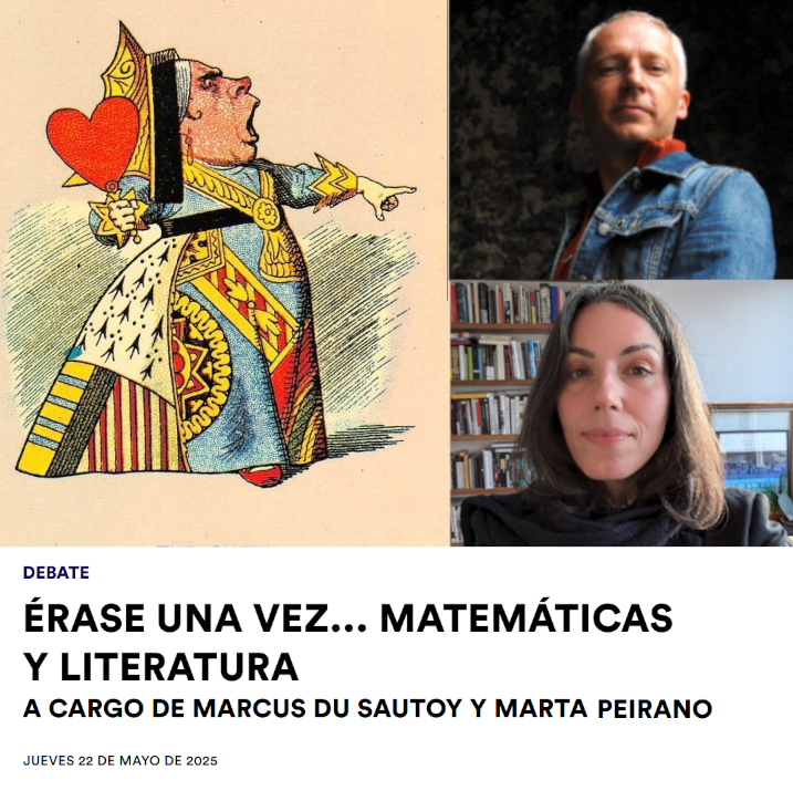 minipetite's tweet photo. Querido Madrid! Mañana tengo el placer de sentarme a conversar con el brillante matemático @marcusdusautoy sobre uno de mis fetiches más queridos: las matemáticas de Lewis Carroll y sus dos Alicias. En @CaixaForumMAD a las 19h! https://t.co/8qoqelihmN https://t.co/eiLOTUQPF3