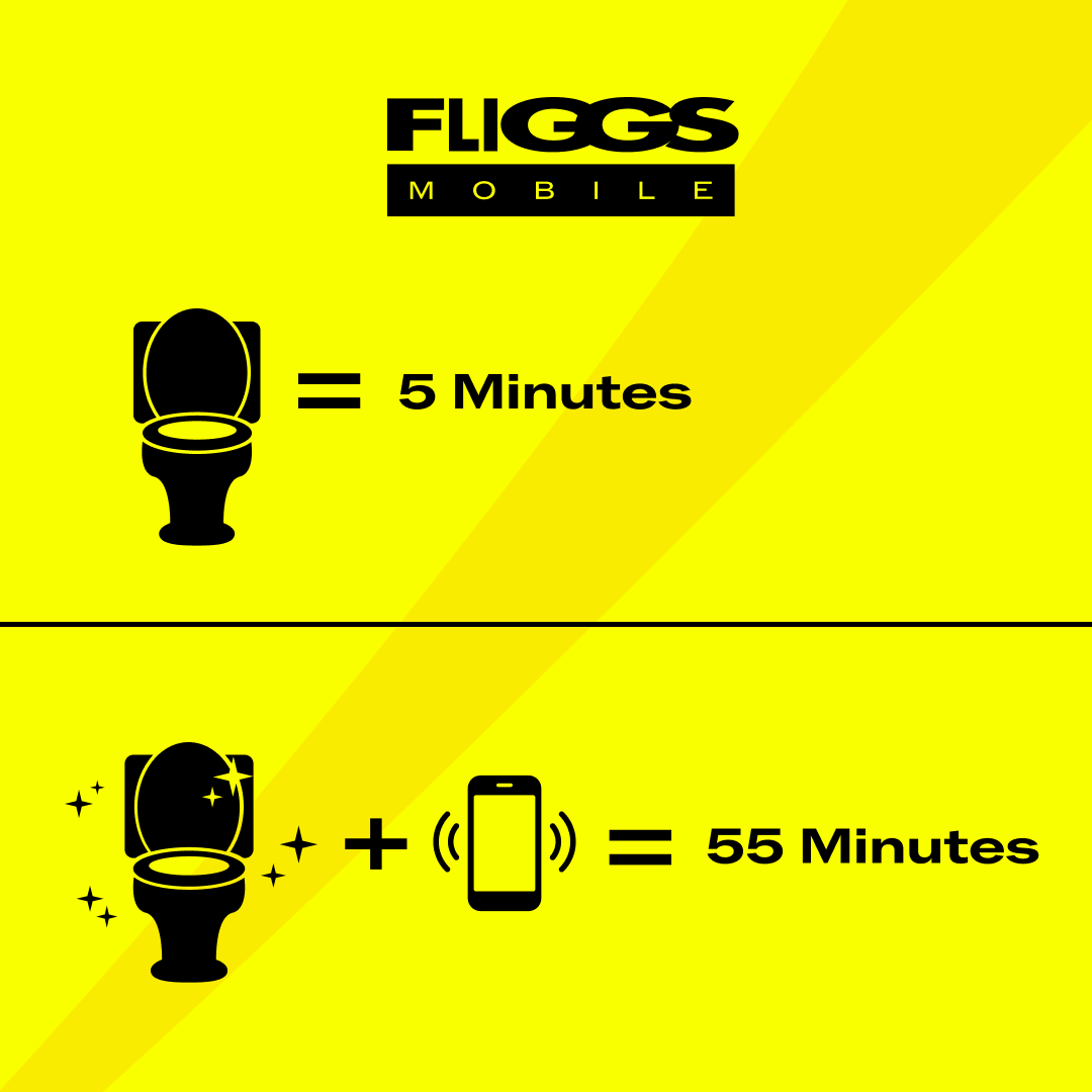Your   phone went to the bathroom with you... again.

#MondayVibes