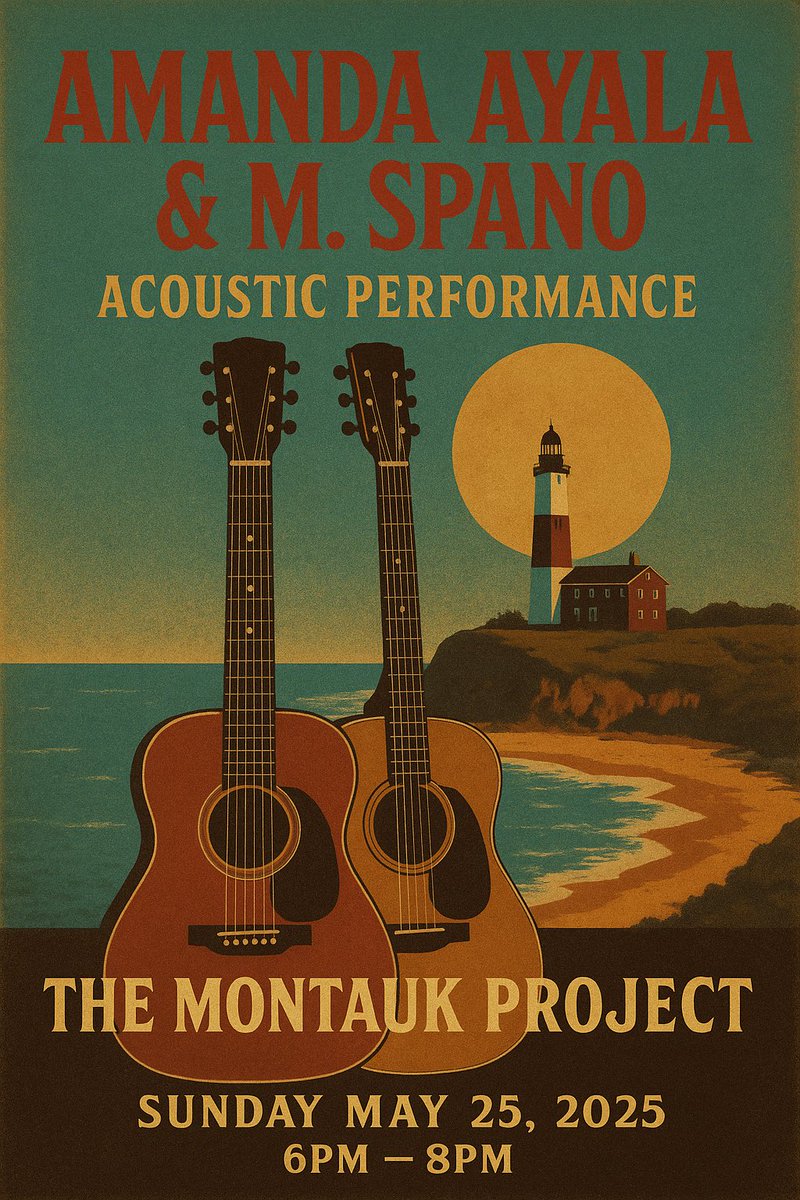 We’re back in Montauk this weekend for Memorial Day Weekend! Catch us at the Montauk Project - Sunday 5/25 at 6pm! 🎶☀️🌊 
#Montauk #livemusic #memorialday