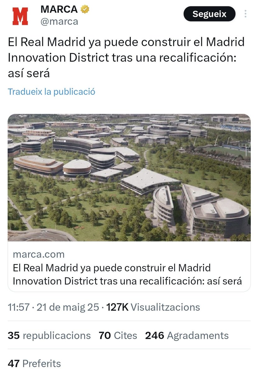 Lluís Gibert (@lluisgibert) on Twitter photo Vendre un jugador no és cap palanca, imbècils de l' <a href="/sport/">Diario SPORT</a>. Una palanca és requalificar terrenys per afavorir interessos privats. Però d'això no direu res oi? Espanya paga bé. Vendre un jugador no és cap palanca, imbècils de l' <a href="/sport/">Diario SPORT</a>. Una palanca és requalificar terrenys per afavorir interessos privats. Però d'això no direu res oi? Espanya paga bé.