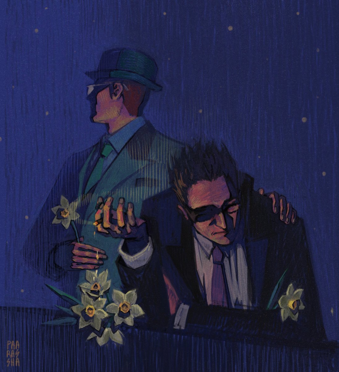 paarassha_art's tweet image. "Keep your friends close and your enemies closer."
#gotham
#nygmobblepot