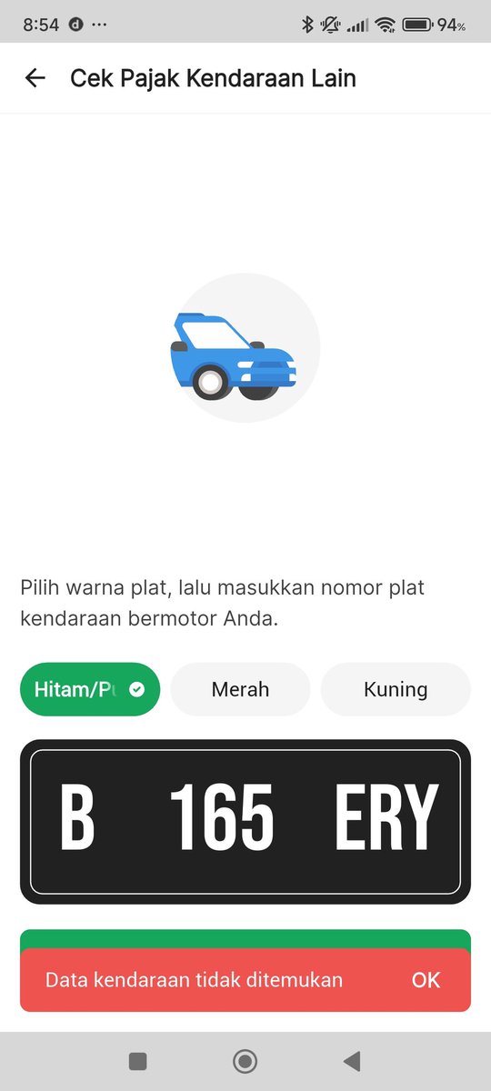 Mungkin bukan plat Jawa Barat?