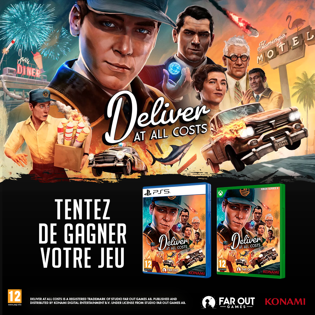 Micromania_Fr's tweet photo. Deliver At All Costs ça arrive dès demain 🛻
Et pour l'occasion, on vous fait gagner un exemplaire sur la plateforme de votre choix 😉

Pour participer ⬇️
🍉 Like⁣⁣⁣, RT & Follow @Micromania_Fr
🍉 Mentionner en réponse un ami avec #MicromaniaDeliver

On tire au sort le gagnant dans 7 jours ! Bonne chance 🍀