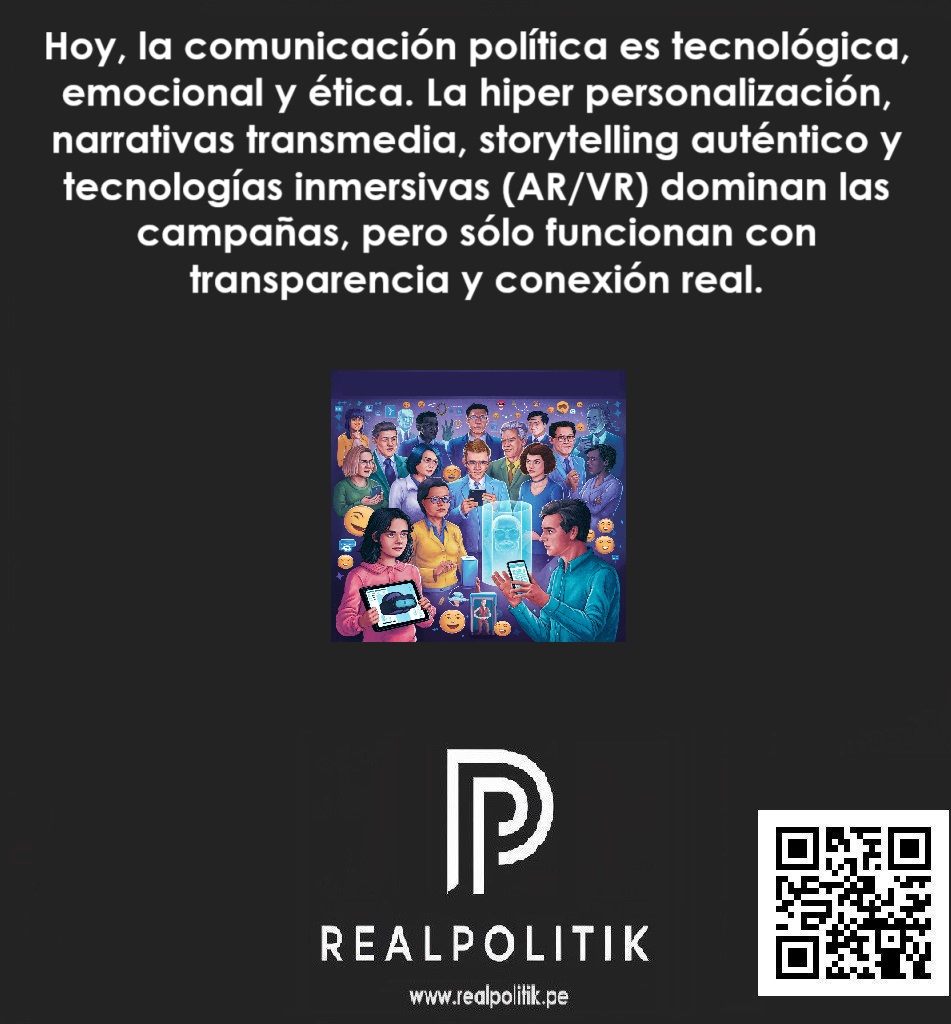 Realpolitikp's tweet photo. Campañas 2025: tecnología, corazón y ética para triunfar. #Elecciones2026 #CampañaElectoral2026 #RealPolitikCampañas  #ComunicacionPolítica2025 #ConexiónElectoral #CampañasQueEnamoran https://t.co/INDoF93owM
