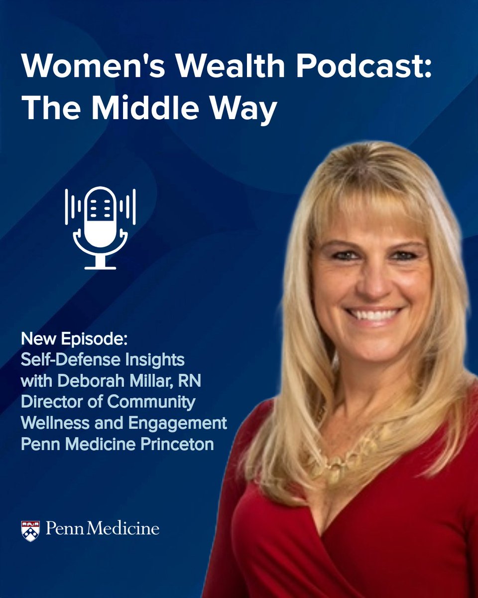 Penn Medicine Princeton Health (@princetonhealth) on Twitter photo Deborah Millar, RN, brings 30+ years in health & outreach to <a href="/PrincetonHealth/">Penn Medicine Princeton Health</a>. Catch her on Women's Wealth: The Middle Way® tomorrow—talking safety, wellness & self-defense! spr.ly/6011Ntisv Deborah Millar, RN, brings 30+ years in health & outreach to <a href="/PrincetonHealth/">Penn Medicine Princeton Health</a>. Catch her on Women's Wealth: The Middle Way® tomorrow—talking safety, wellness & self-defense! spr.ly/6011Ntisv