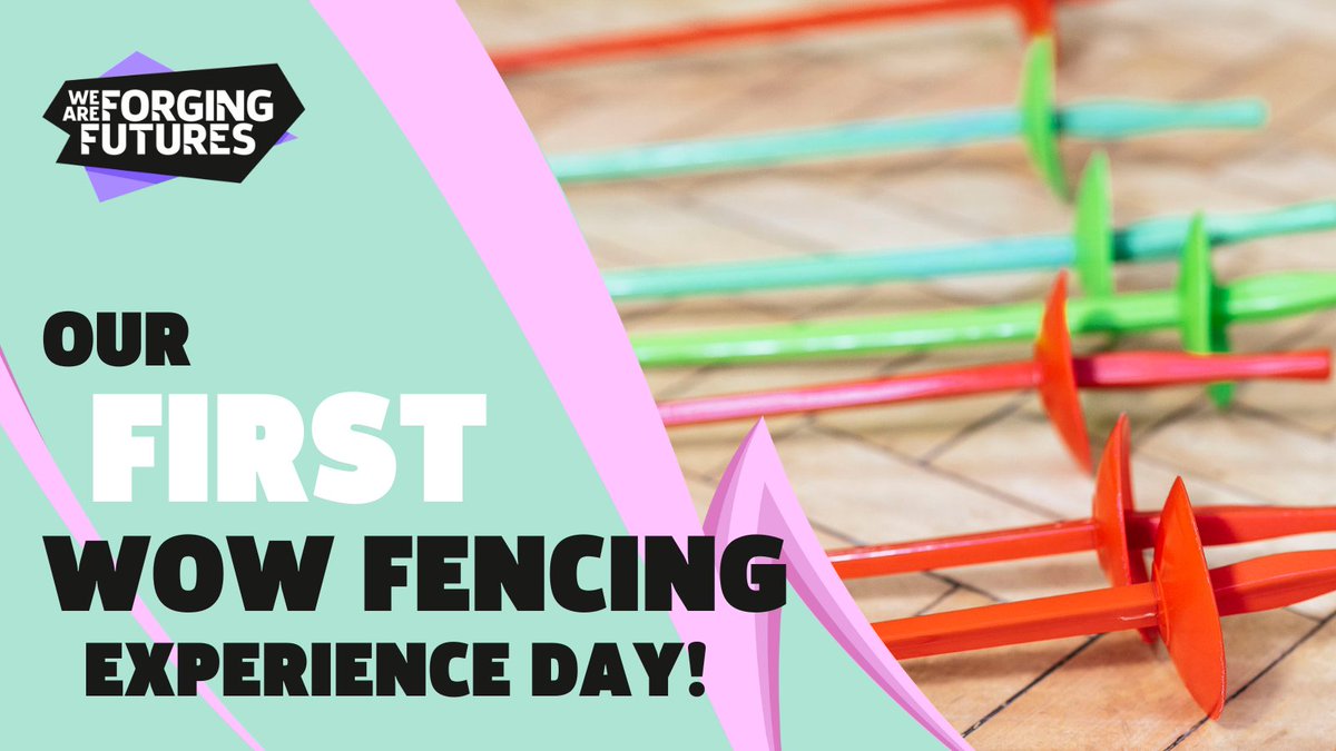 We're excited for our first WOW Fencing Experience Day tomorrow! 🤩🎊

Norton College will be getting a taste of fencing through a swordplay-based activity day entirely tailored to them.

👉  Book your own taster day: weareforgingfutures.com/wow-fencing-ex…

#Fencing #Sport #PE