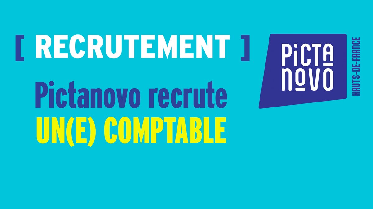Pictanovo (@pictanovo) on Twitter photo 📣 JOB - EMPLOI 📣
#Pictanovo, pôle d’excellence dédié à l’Image <a href="/hautsdefrance/">Région Hauts-de-France</a> recrute un(e) :
🔹 COMPTABLE
Temps plein - CDI - Poste à pourvoir dès que possible
➡️pictanovo.com/images/pdf/ann… 📣 JOB - EMPLOI 📣
#Pictanovo, pôle d’excellence dédié à l’Image <a href="/hautsdefrance/">Région Hauts-de-France</a> recrute un(e) :
🔹 COMPTABLE
Temps plein - CDI - Poste à pourvoir dès que possible
➡️pictanovo.com/images/pdf/ann…